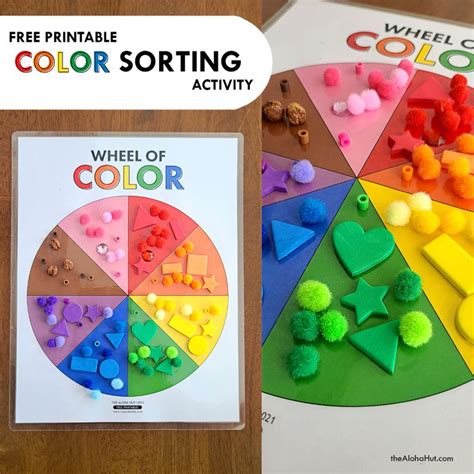 Color Sorting Activity for Toddlers + Preschoolers Color Lesson Plan ...