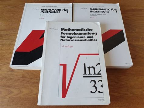 Papula Mathematik F R Ingenieure Und Formelsammlung Kaufen Auf