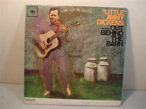 Items Similar To Little Jimmy Dickens Sings Out Behind The Barn Vintage Album Vinyl Lp On Etsy