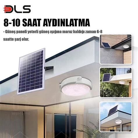 W G Ne Enerjili Solar Bah E Evre Lambas Dls Fiyatlar Ve