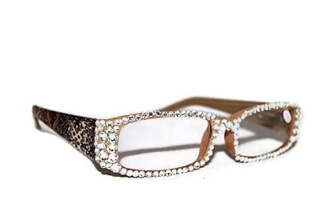 Swarovski Glasses Pink Reading Glasses Bling By Avcustomdesigns