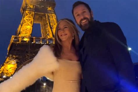 Jennifer Aniston Visits The Eiffel Tower In Behind The Scenes Video Of Murder Mystery 2 Promo Tour