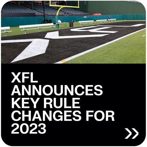 XFL Announces Key Rule Changes for 2023 Season, Kick Off, Tiered Extra Points Remain