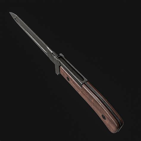 D Model Vz Bayonet Knife Vr Ar Low Poly Cgtrader