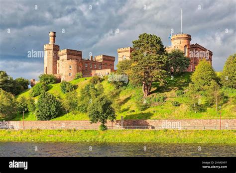 Inverness Castle Scotland Great Britain Stock Photo Alamy