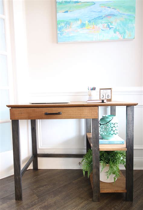 How To Build A Simple Diy Writing Desk Woodworking Plans