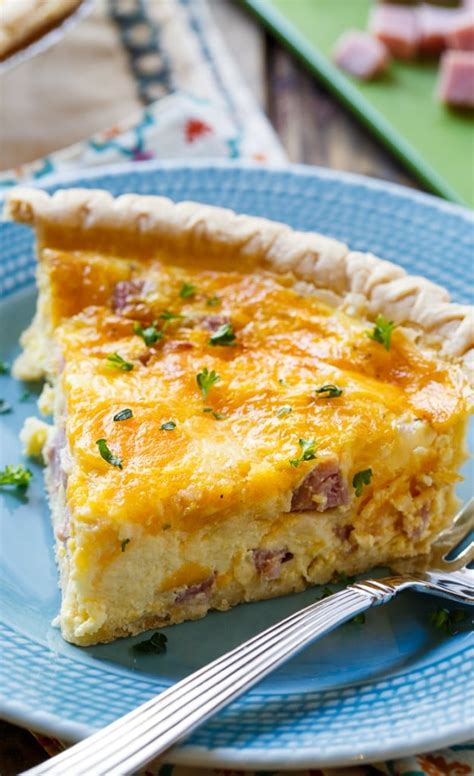 Easy Ham Quiche Recipe With Frozen Pie Crust Deporecipe Co