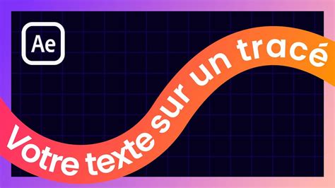 Comment Animer Un TEXTE Le Long D Un TRACE Sur After Effects Tutoriel