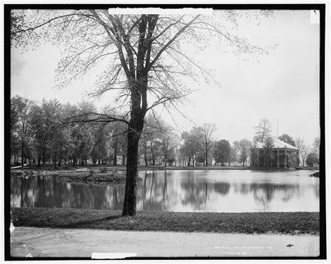 Lake In The Park Columbus O[hio] Library Of Congress