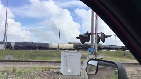 Bnsf New Sd Ace With New Gevo Power Leads Locomotive Houston Tx