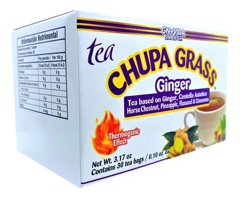 Te Jengibre Chupa Grass Grasa Gn Vida Sobres Envio Full Healthy Shop