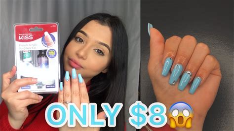 Kiss Acrylic Nail Kit Tutorialreview Youtube