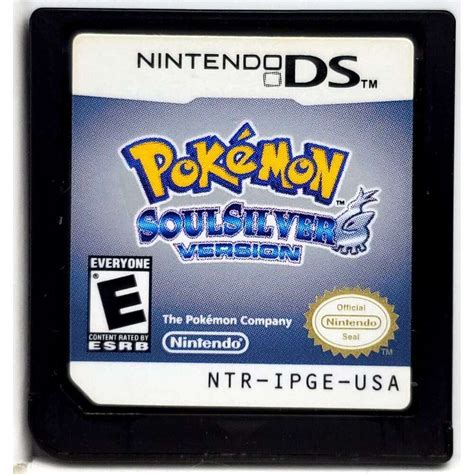 Pokemon Soulsilver Version Nintendo Ds Pristine Nds Video Games