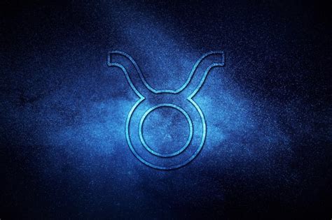 Signo Del Zodiaco Tauro Cielo Nocturno Fondo De La Astrología Del