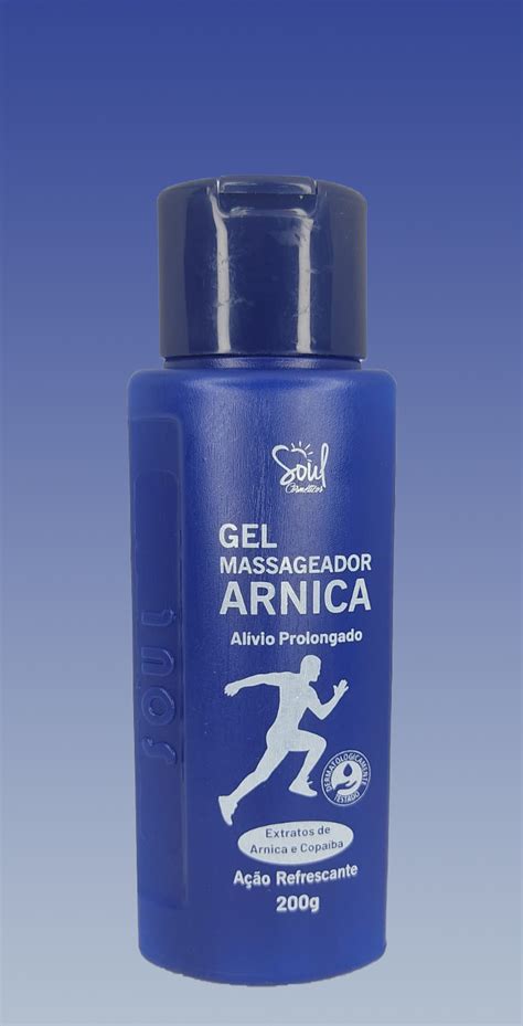 Gel Massageador Arnica 200G Soul Cosmeticos IDM Distribuições