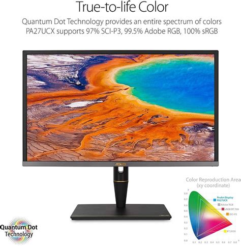 Asus Proart Display Pa27ucx K 4k Hdr Ips Mini Led Professional Monitor