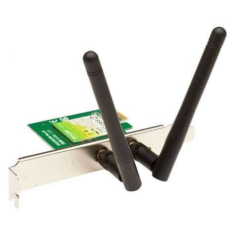 Placa Wireless PCI E N 300Mbps TL WN881ND 2 Antenas Destacaveis TP LINK