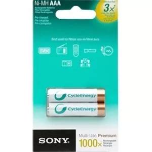 Pilas Recargables Sony Cycle Energy Aaa De 1000 Recargas MercadoLibre