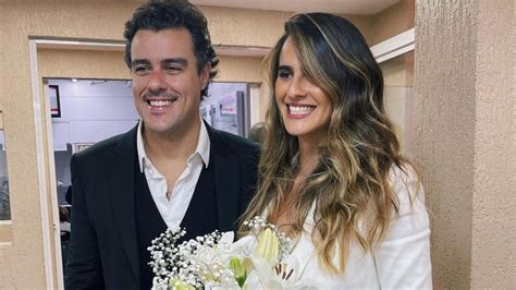 Joaquim Lopes e Marcella Fogaça se casam Agora oficialmente Sr e