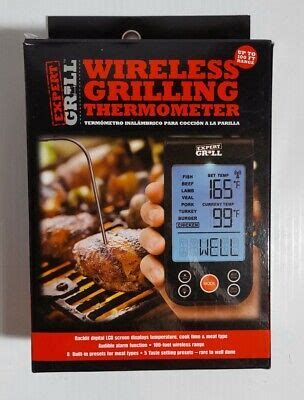 EXPERT GRILL WIRELESS GRILLING THERMOMETER (FSE019076) 4895175701120 | eBay