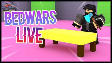 🔴roblox Bedwars Live Custom Matches Playing Bedwars Live Streaming