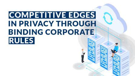 Infografia COMPETITIVE EDGES IN PRIVACY THROUGH BINDING CORPORATE RULES