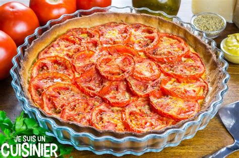 Recette de tarte à la tomate et moutarde classique et ses variantes