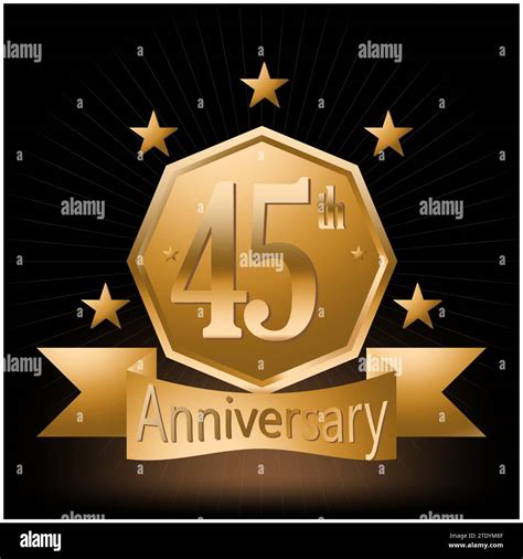 Th Anniversary Celebration Logo Vector Stock Vector Image Art Alamy