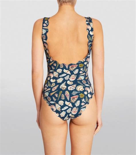 Womens Marysia Brown Palm Springs Tie Swimsuit Harrods UK