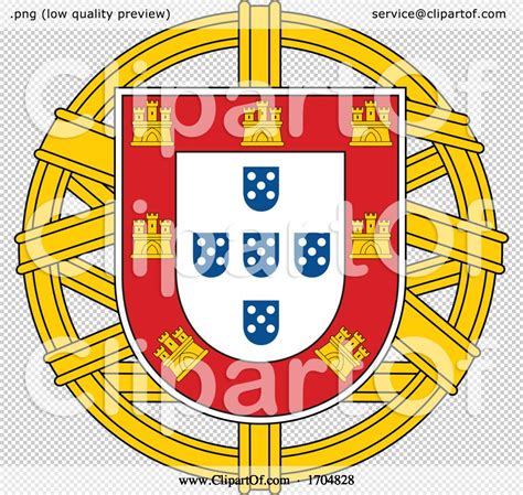 Coat Of Arms Of Portugal By Vector Tradition Sm 1704828