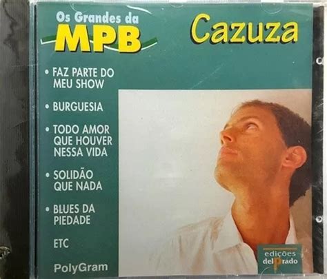 Cd Cazuza Os Grandes Da Mpb Cazuza