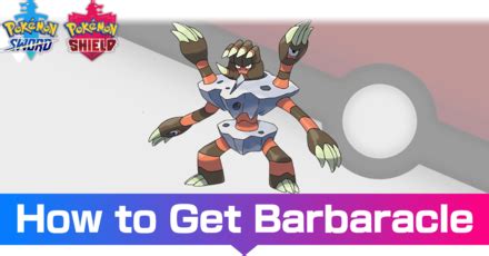 Barbaracle - Evolutions, Location, and Learnset | Pokemon Sword and ...