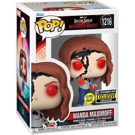 Figurine Funko POP Wanda Maximoff Glow In The Dark Doctor Strange In