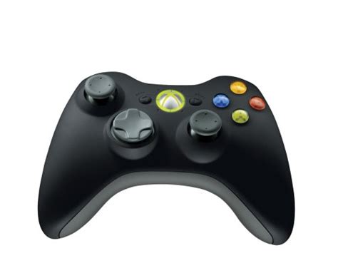 Microsoft Xbox 360 Original Black Controller