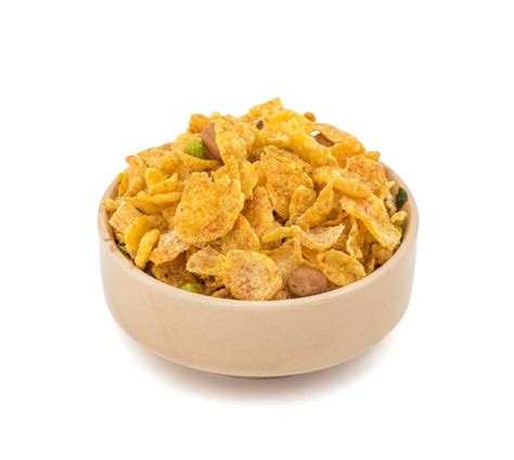 Indian Deep Fried Salty Dish Mix Namkeen Stock Photo Image Of Farsan