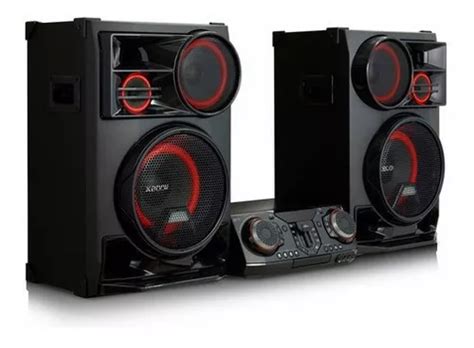 Minicomponente LG Xboom Cl98 De 3 500 W Color Negro Potencia RMS 3500 W