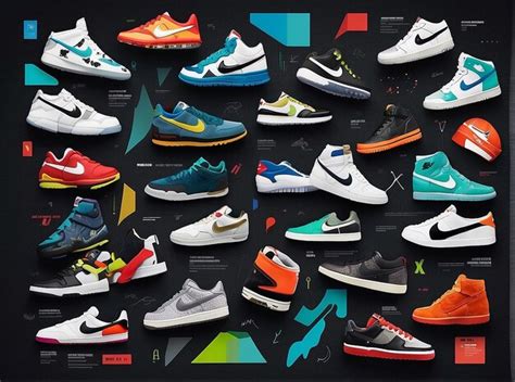 Premium Photo | Exploring Nike Collaborations Interactive Timeline of ...