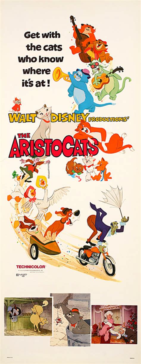 The AristoCats Original R1980 U S Insert Movie Poster Posteritati