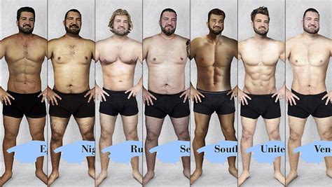 Heres What The Ideal Man Looks Like In 19 Different Countries