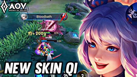 NEW SKIN QI Jungle ARENA OF VALOR YouTube