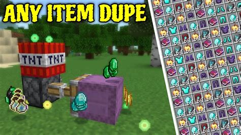 Insane Working All Items Duplication Glitches For Minecraft Pocket