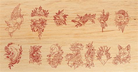 Laser Etching Patterns