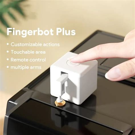 Tuya Zigbee Bluetooth Fingerbot Plus Robot Button Pusher Switch Bot