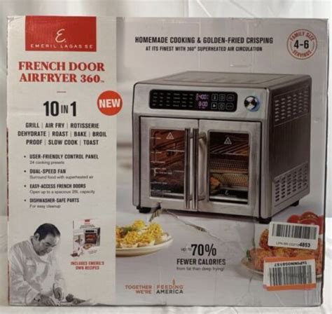 Emeril Lagasse In Double French Door Air Fryer Qt Xl