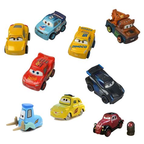 Disney Pixar Cars Guido Luigi Mini Lightning Mcqueen Cruz Ramirez Mater