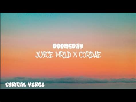 Juice Wrld Cordae Doomsday Lyrics Youtube