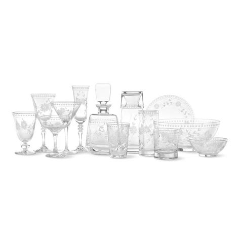 Vintage Etched Glassware Collection Glassware Collection Etched Glassware Antique Fairs