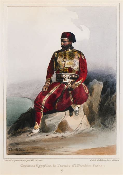 A Captain General Of The Army Of Ibrahim Pasha Of Egypt During The