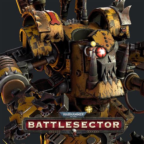 Artstation Warhammer 40000 Battlesector Deff Dread