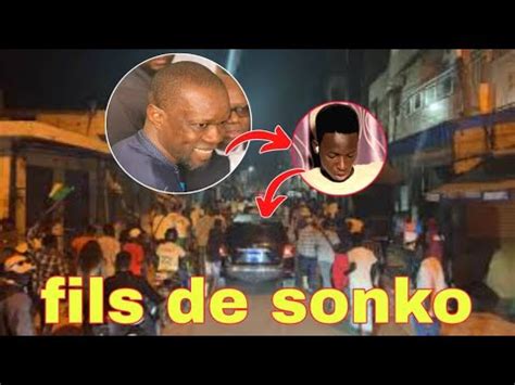 CHEIKH FILS DE OUSMANE SONKO EN DIRECT YouTube